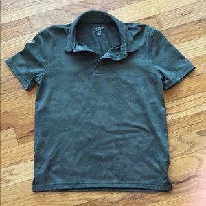 Old Navy Kids Dark Green Camouflage Polo